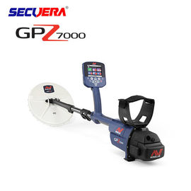 Black Deep Search Underground Metal Detector Long Range Untuk Emas Dan Perak di bawah tanah pencarian detektor logam GPZ7000